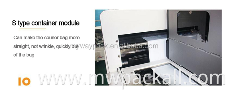 Nice quality E-Commerce Express Automatic Bagging packing Machine / Express bag sealing machine for sale